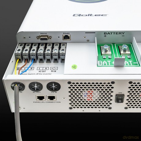 Modularny Hybrydowy Inwerter solarny Off-Grid 6.2kVA | 6.2kW | 120A | MPPT | 12 jednostek | BMS | Sinus | opcja Wi-Fi | Power Factor 1.0