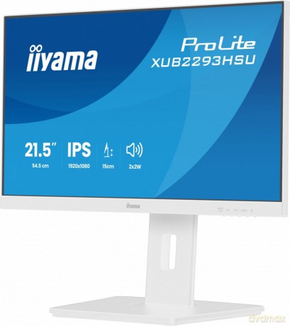 Monitor 22 cale XUB2293HSU-W7 IPS, 100Hz, Pivot, HAS(150mm), 300cd, BIAŁY