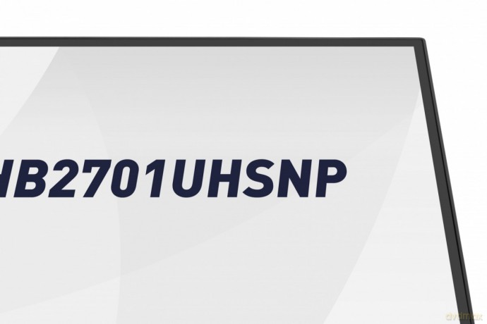 Monitor 27 cali ProGraphic HB2701UHSNP-B1 4K,IPS BLACK 2.0,450cd,VESA USB-c dock(PD:96W),HDMI,DP,DAISY/CHAIN,4xUSB,RJ45,3000:1,sRGB:100%,DCI-P3:99%,KV