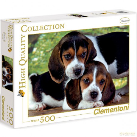 Clementoni 500 Element. Pieski [PUZZLE]