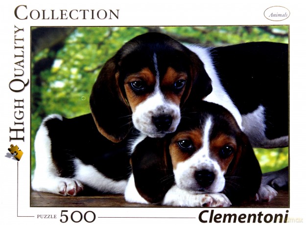 Clementoni 500 Element. Pieski [PUZZLE]