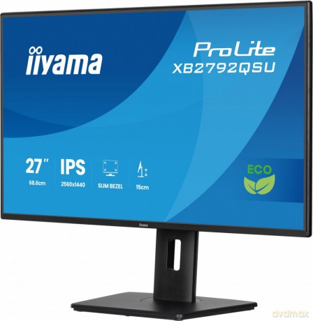 Monitor 27 cali XB2792QSU-B1 IPS,QHD, HAS (150) PIVOT, 120Hz,HDMI,DP, 350cd,1500:1, cienkie ramki, 2xUSB 3.2, ErP B