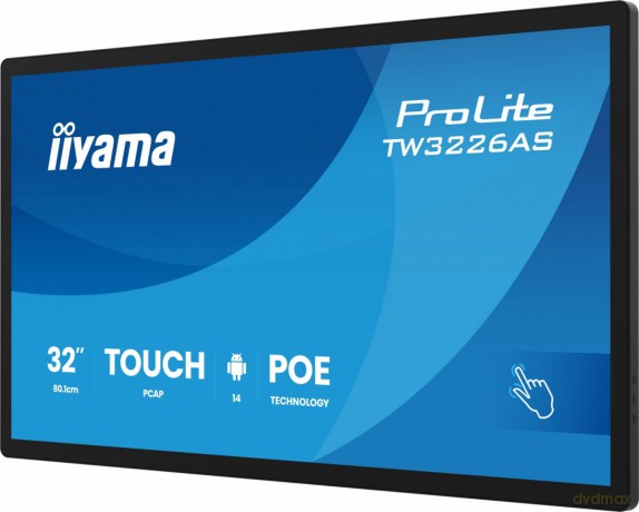 Monitor 32 cale TW3226AS-B3P POJ.10PKT.VA.24/7.FHD,500cd,HDMI,3xUSB, 1xUSB-c,RJ45,MIC, 2x5W,ANDROID 14,RK3567, 4/32GB, iiSign2