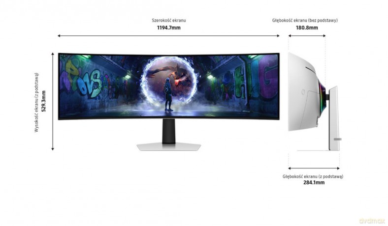 Monitor Gamingowy Odyssey 49 cali G93SD LS49DG934SUXEN