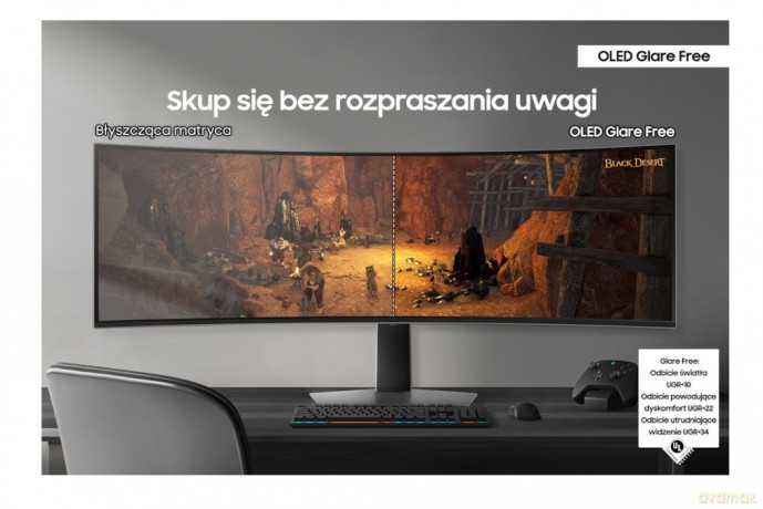 Monitor Gamingowy Odyssey 49 cali G93SD LS49DG934SUXEN