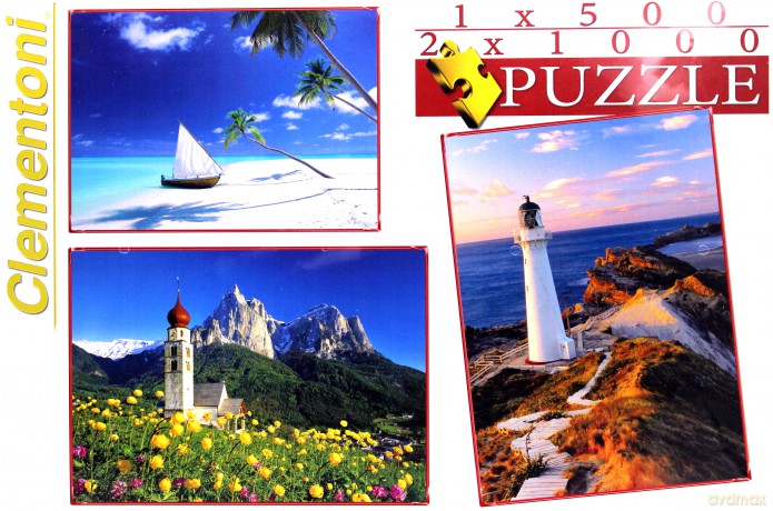 CLEMENTONI 5002x1000el. Krajobraz [PUZZLE]