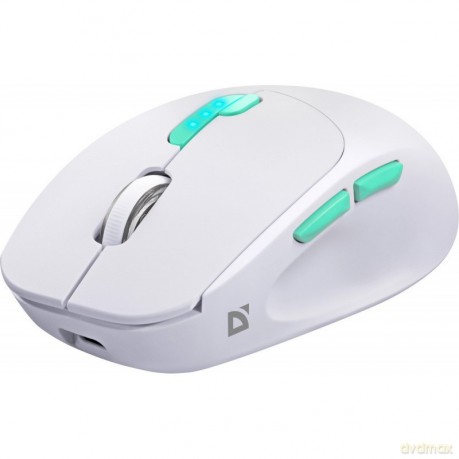 Mysz bezprzewodowa NITTA MM-307 RF+BT 1600DPI 6P biała