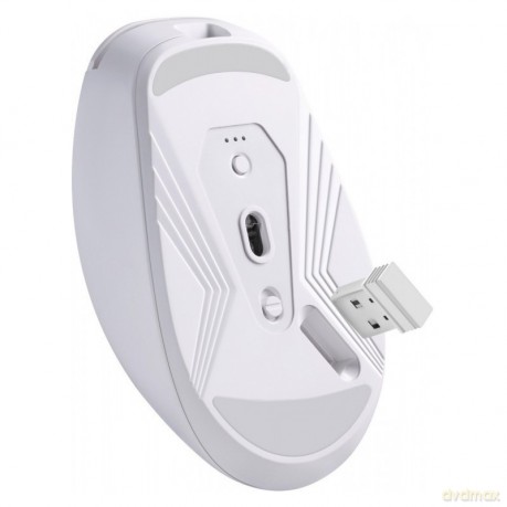 Mysz bezprzewodowa NITTA MM-307 RF+BT 1600DPI 6P biała