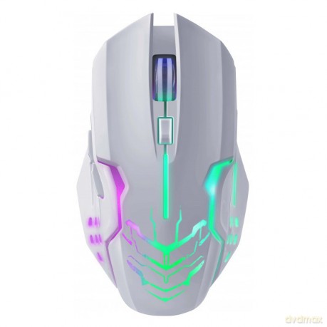 Mysz gamingowa bezprzewodowa KATANA RF 3200DPI 7P Biała