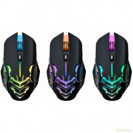 Mysz gamingowa bezprzewodowa KATANA RF 3200DPI 7P Czarna