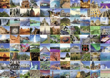 RAVENSBURGER 1000 el. 99 Pięknych Miejsc [PUZZLE]