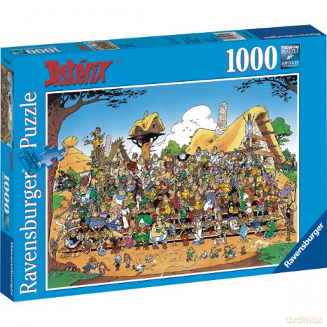 RAVENSBURGER 1000 el. Asterix Zdjęcie Rodzinne [PUZZLE]