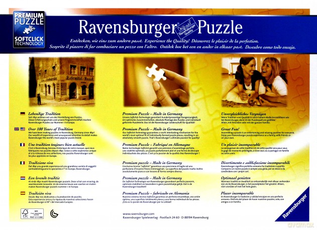 RAVENSBURGER 1000 el. Asterix Zdjęcie Rodzinne [PUZZLE]