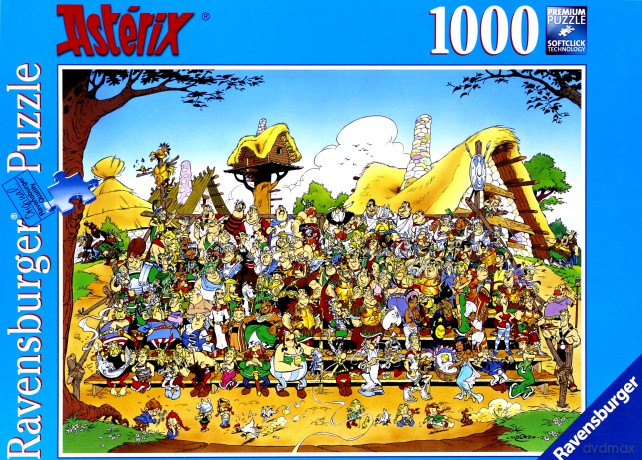 RAVENSBURGER 1000 el. Asterix Zdjęcie Rodzinne [PUZZLE]