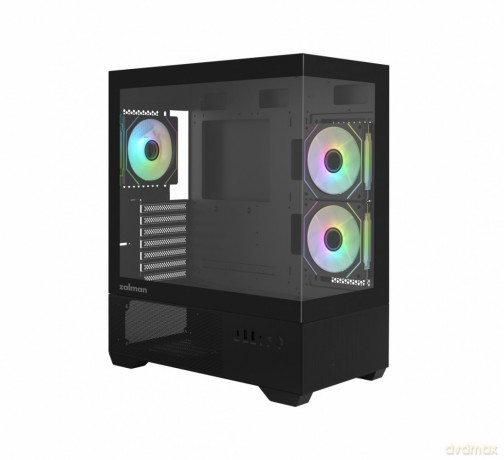 Obudowa CHRONIX V2 Mid Tower ARGB fan x3 czarna