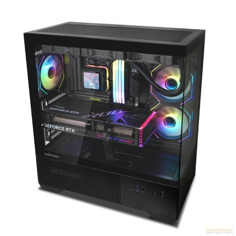 Obudowa CHRONIX V2 Mid Tower ARGB fan x3 czarna