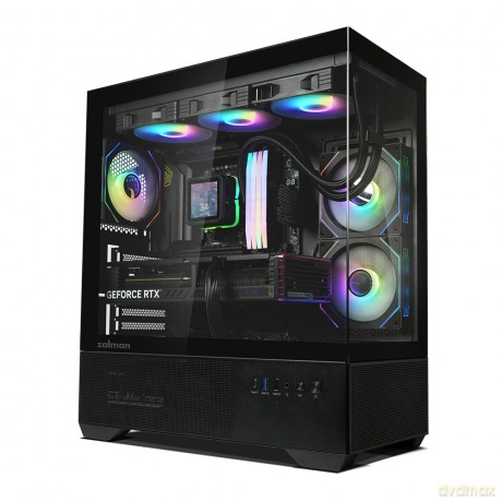 Obudowa CHRONIX V2 Mid Tower ARGB fan x3 czarna