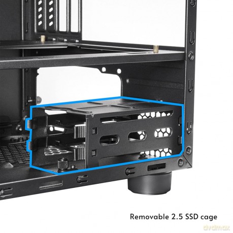 Obudowa CI-03B-OP mATX The Cube czarna