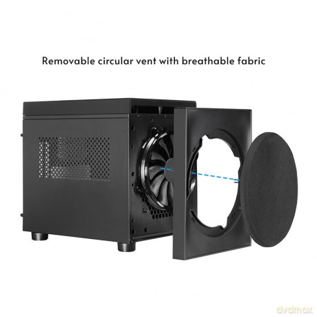 Obudowa CI-03B-OP mATX The Cube czarna