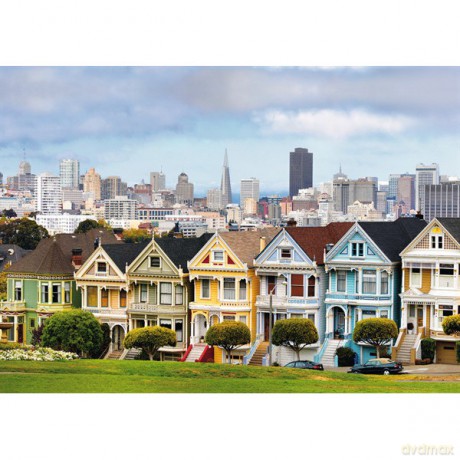 RAVENSBURGER 1000 el. Malowane San Francisko [PUZZLE]