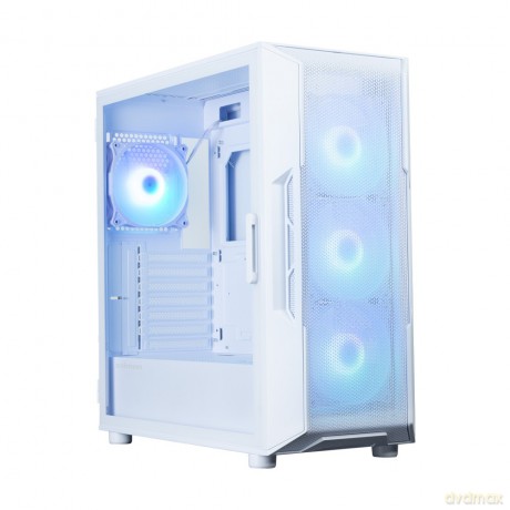 Obudowa I3 NEO V2 Mid Tower ARGB fan x4 biała