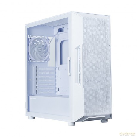 Obudowa I3 NEO V2 Mid Tower ARGB fan x4 biała
