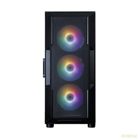 Obudowa I3 NEO V2 Mid Tower RGB fan x4 czarna
