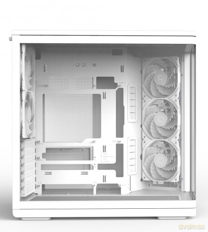 Obudowa P60 Mid-Tower 5x ARGB fans biała