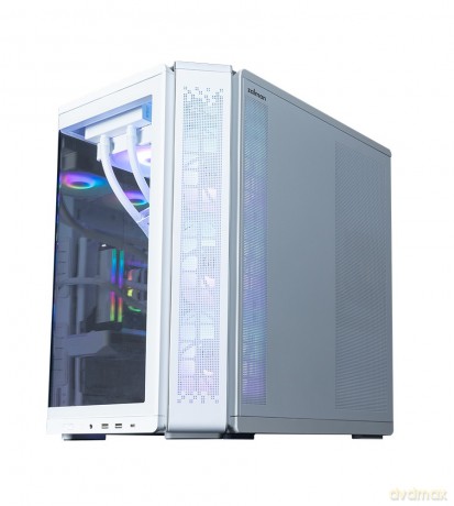 Obudowa P60 Mid-Tower 5x ARGB fans biała