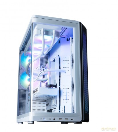 Obudowa P60 Mid-Tower 5x ARGB fans biała