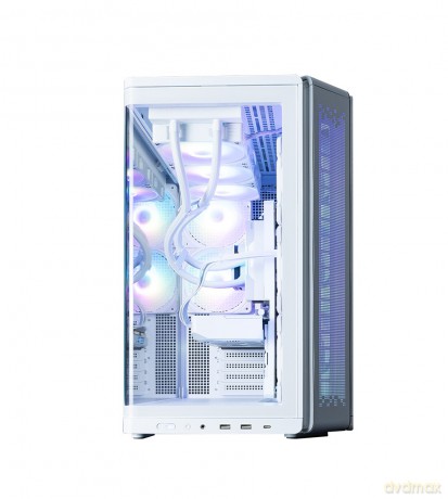 Obudowa P60 Mid-Tower 5x ARGB fans biała