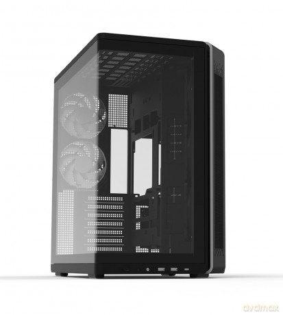 Obudowa P60 Mid-Tower 5x ARGB fans czarna