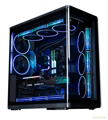 Obudowa P60 Mid-Tower 5x ARGB fans czarna