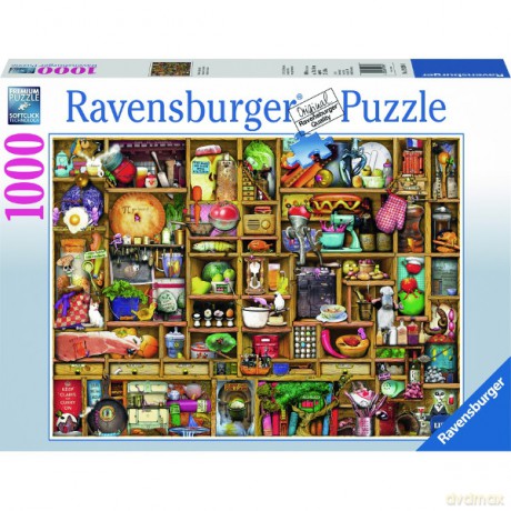RAVENSBURGER 1000 el. Regał Kuchenny [PUZZLE]