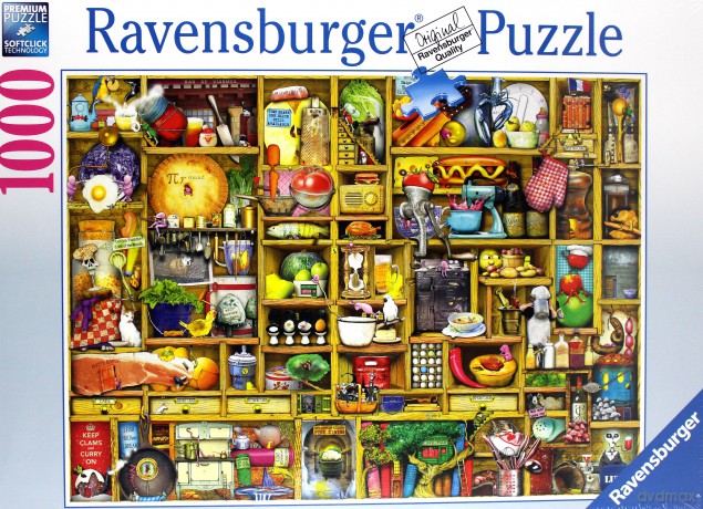 RAVENSBURGER 1000 el. Regał Kuchenny [PUZZLE]