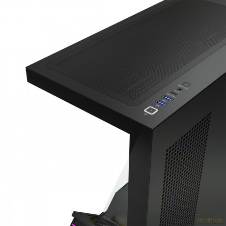 Obudowa PC VOLCANO STELLAR PLUS ARGB MIDI 5F Czarna