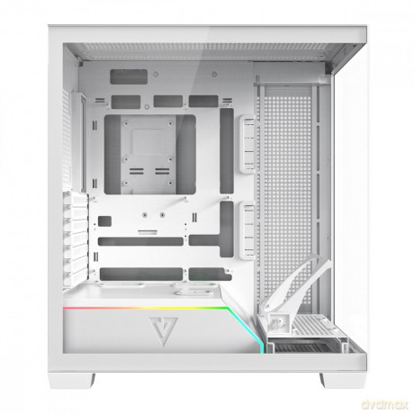 Obudowa PC VOLCANO STELLAR PLUS ARGB MIDI NF Biała