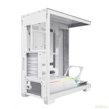 Obudowa PC VOLCANO STELLAR PLUS ARGB MIDI NF Biała