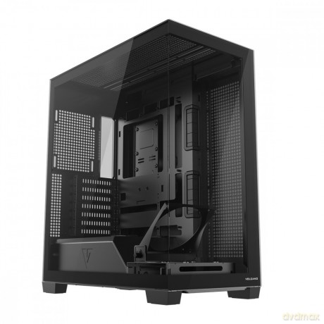 Obudowa PC VOLCANO STELLAR PLUS ARGB MIDI NF Czarna