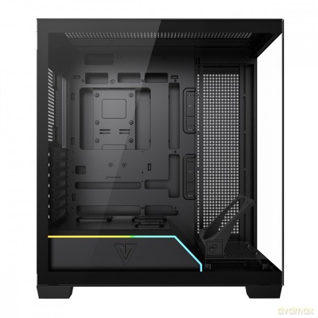 Obudowa PC VOLCANO STELLAR PLUS ARGB MIDI NF Czarna