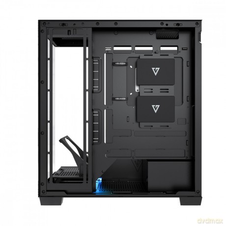 Obudowa PC VOLCANO STELLAR PLUS ARGB MIDI NF Czarna