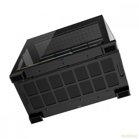 Obudowa PC VOLCANO STELLAR PLUS ARGB MIDI NF Czarna