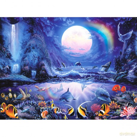 Raven. 1500 Element. Bajeczny Księżyc [PUZZLE]