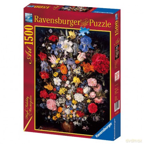 RAVENSBURGER 1500 el. Brueghel: Kwiaty 13 [PUZZLE]