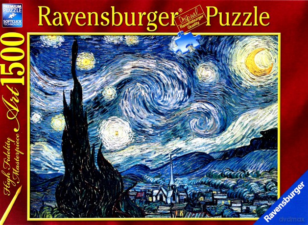 Raven. 1500 Element. Gwiaździsta Noc [PUZZLE]