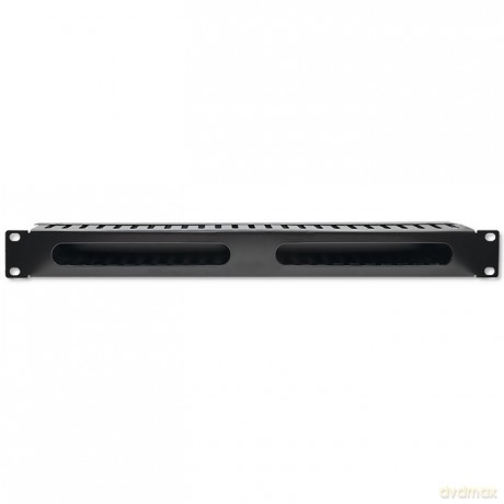 Organizer kabli do szaf RACK 19" | 24 porty | 1U