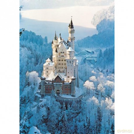 RAVENSBURGER 1500 el. Zamek Zimą [PUZZLE]