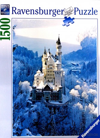 RAVENSBURGER 1500 el. Zamek Zimą [PUZZLE]