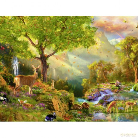 RAVENSBURGER 2000 el. Leśna Sielanka [PUZZLE]