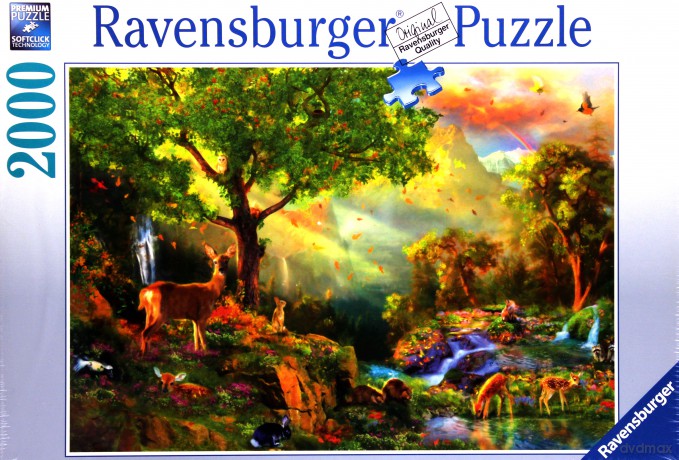 RAVENSBURGER 2000 el. Leśna Sielanka [PUZZLE]